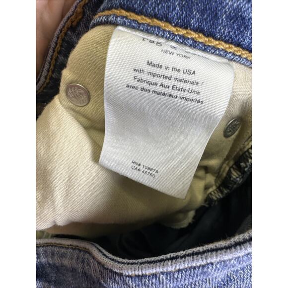 Rag & Bone Dre Low Rise Slim Boyfriend Jeans Womens 26 Medium Wash Denim Y2K - Picture 8 of 8